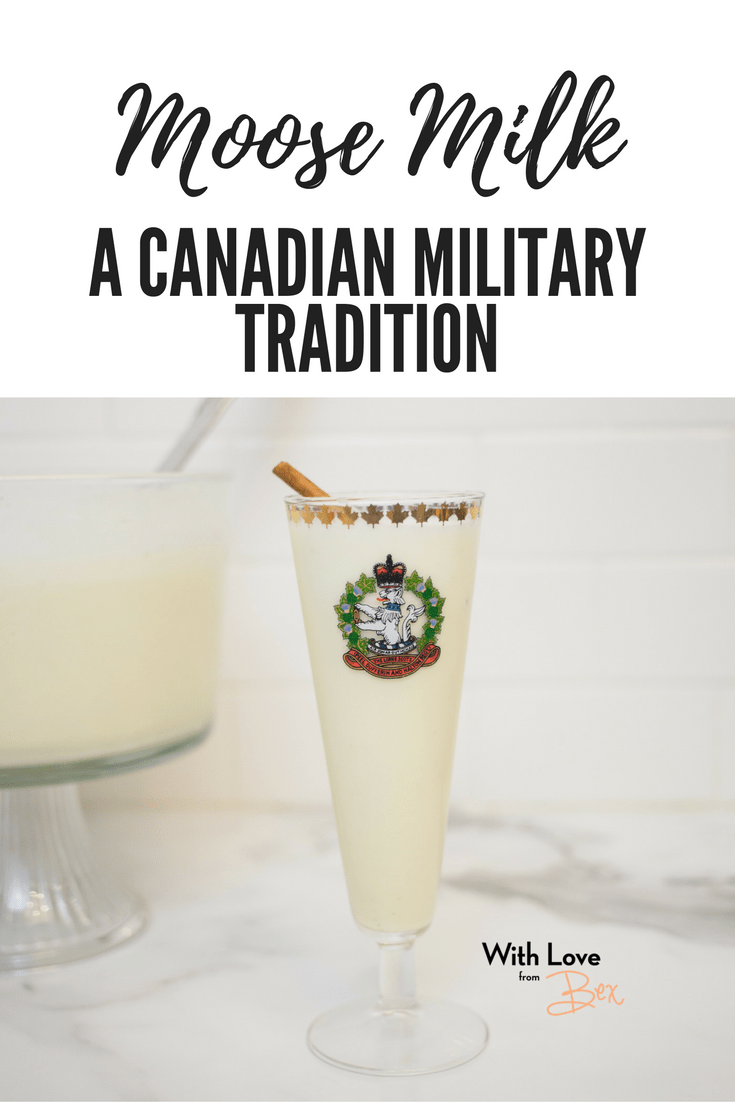 A Canadian Military Tradition: Moose Milk