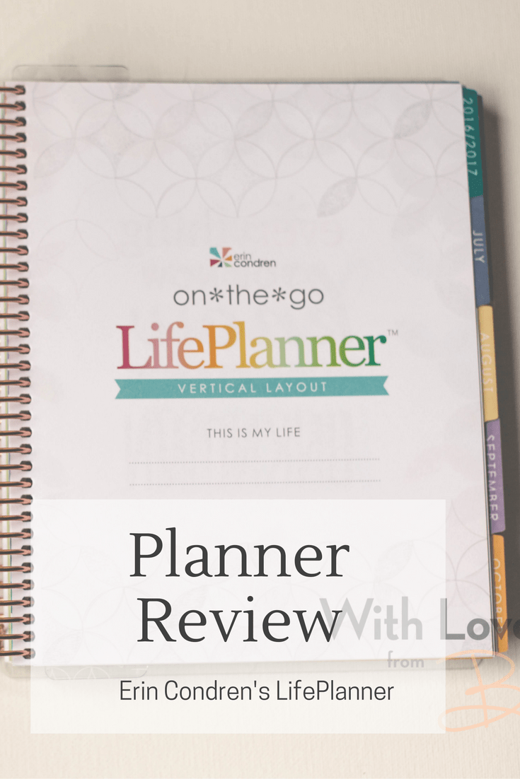 Planner Review: Erin Condren LifePlanner