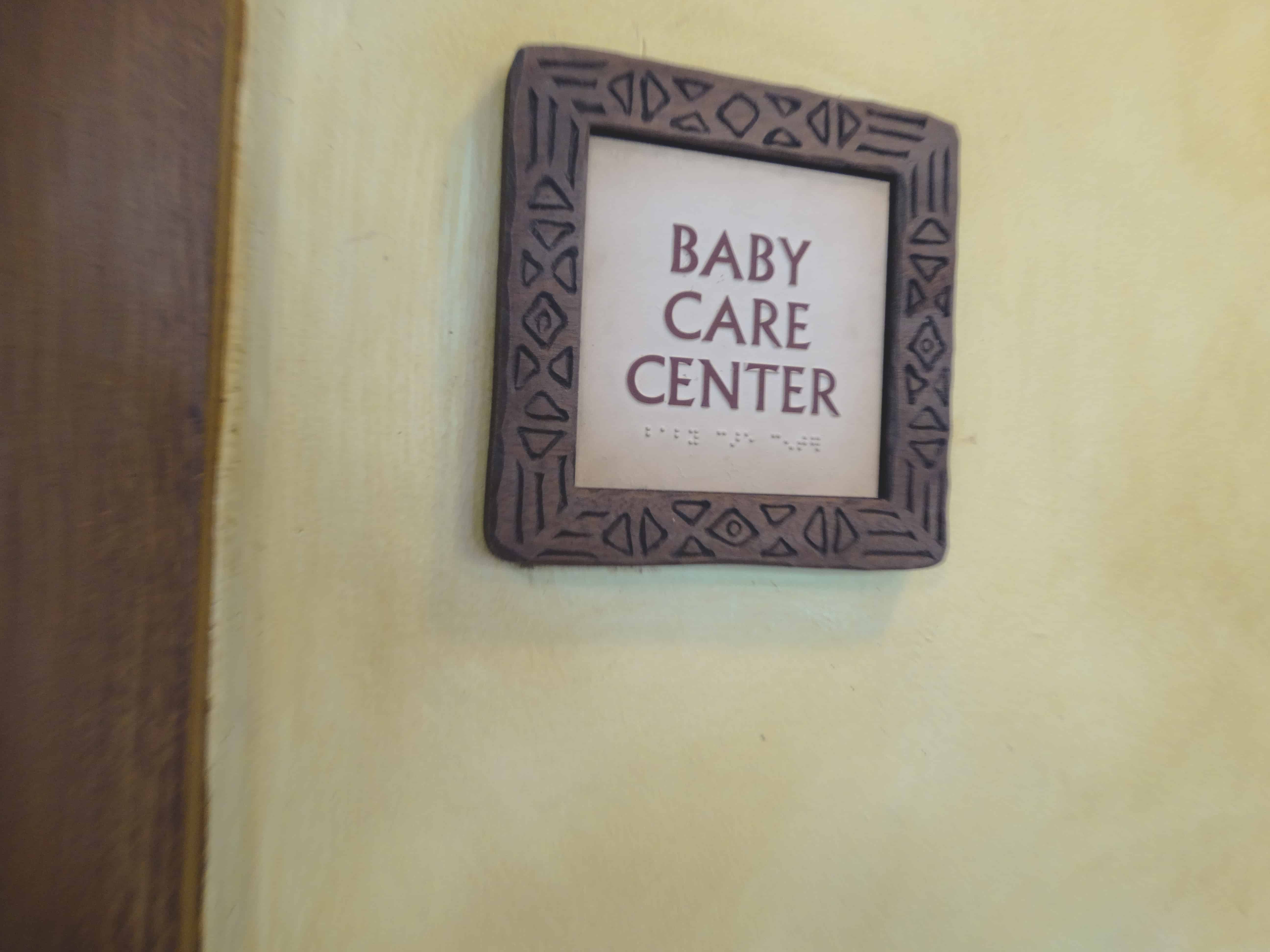 Baby Care Center Disney Parks