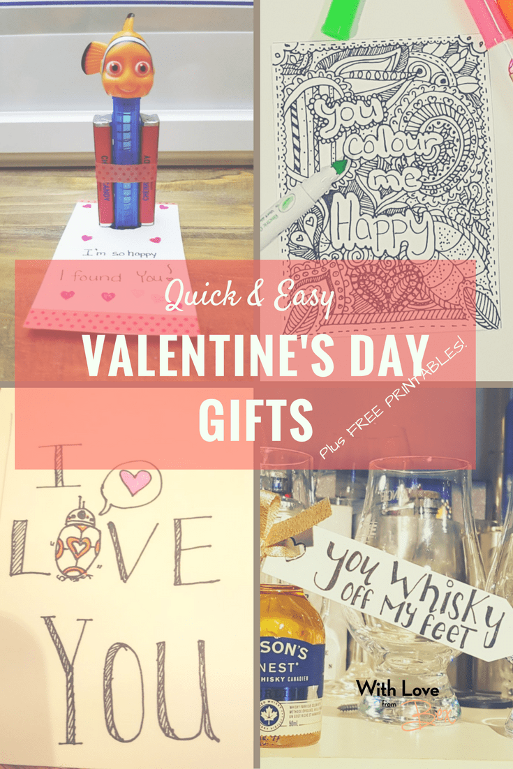 Quick & Easy Valentine's Day ideas