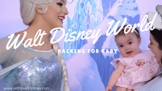 Packing for Walt Disney World: Baby Edition