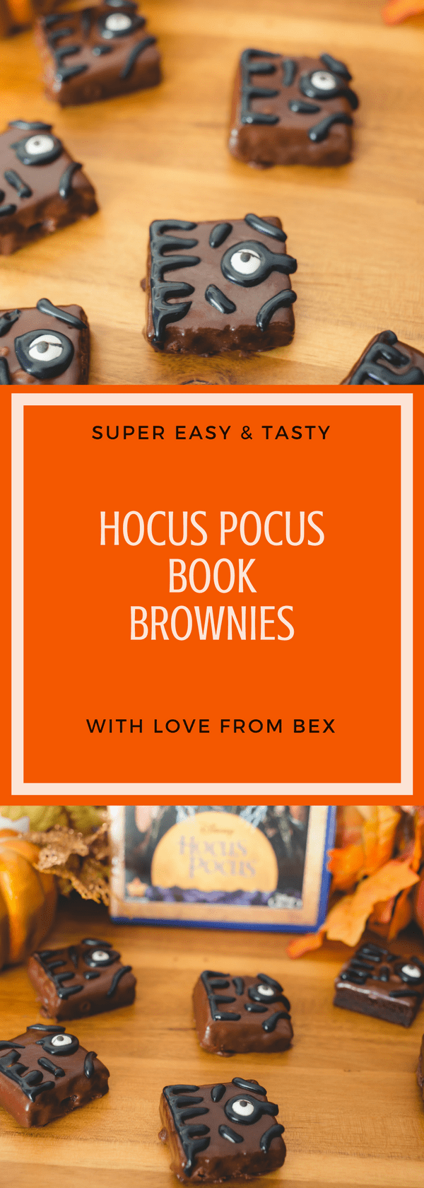 Hocus Pocus Easy Book Brownies