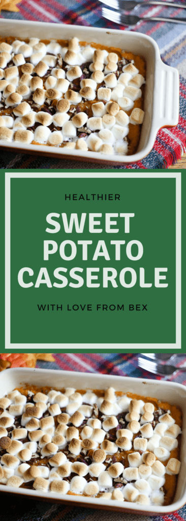 Sweet Potato Casserole Holiday Dish