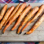 Roasted Parmesan Garlic Carrots