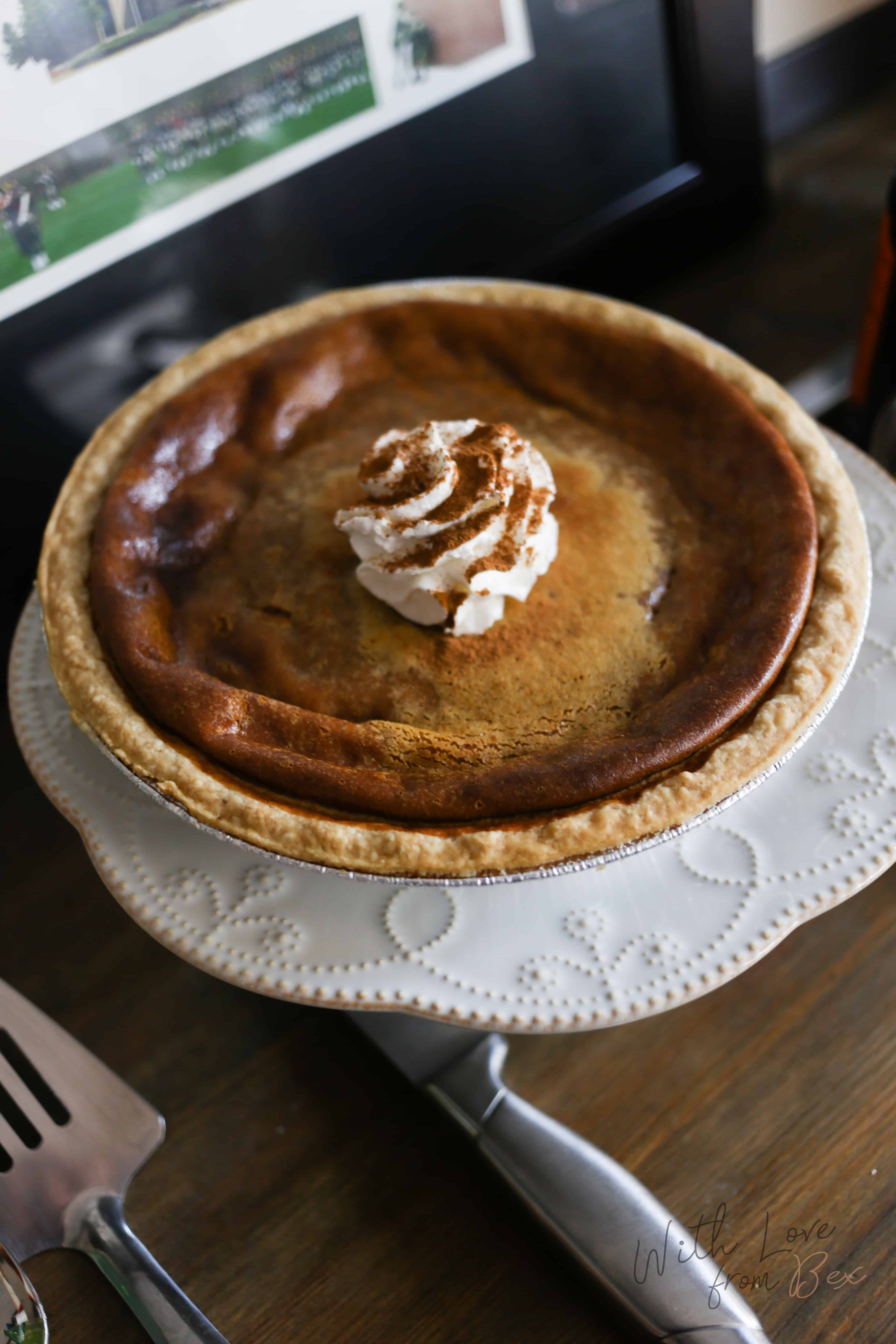 Homemade Pumpkin Pie