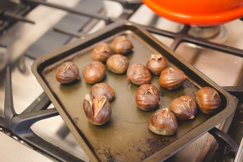 Chestnuts Roasting on an Open Fire….or in the oven