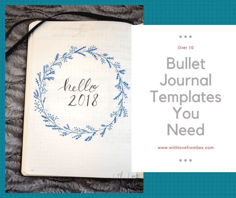 Even More Great Bullet Journal Templates That You Need This Year - With  Love From Bex