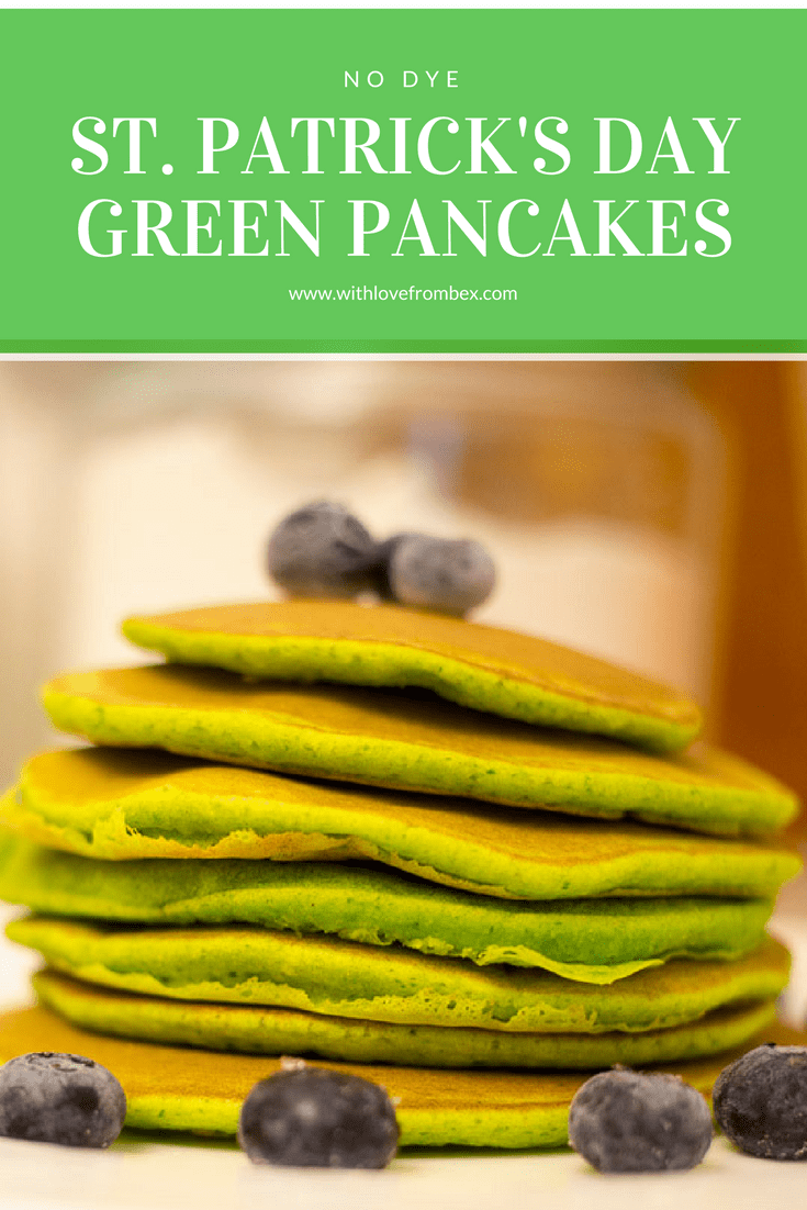 St. Patrick’s Day No-Dye Pancakes