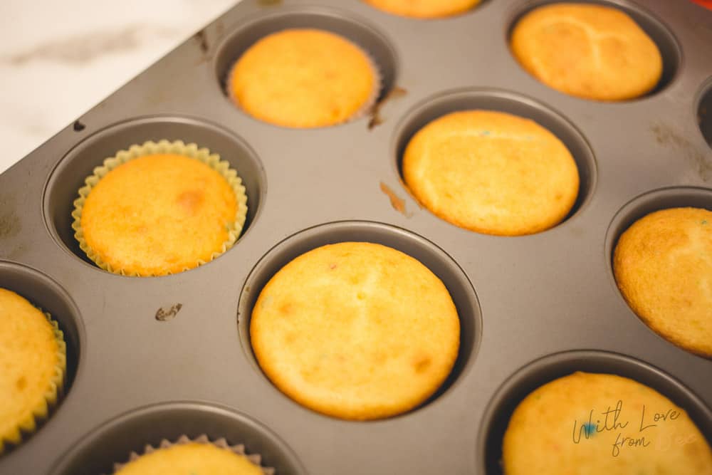 Mini Eggs Spring Cupcakes