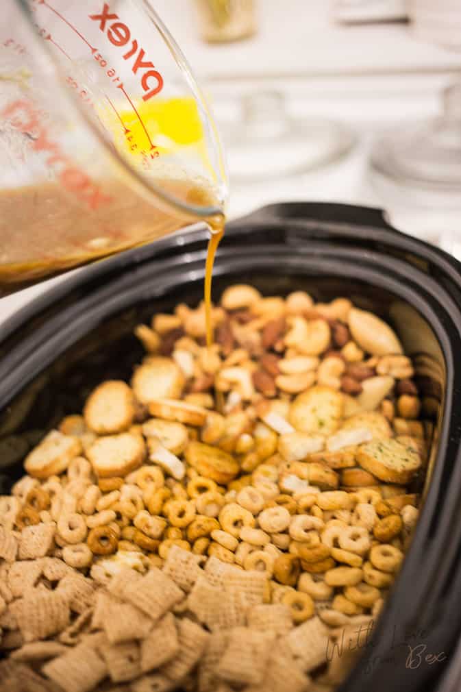 Slow Cooker Chex Mix