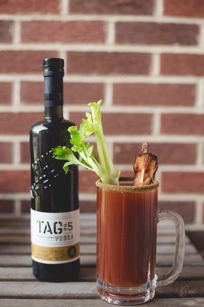 Coffee alcoholic caesar