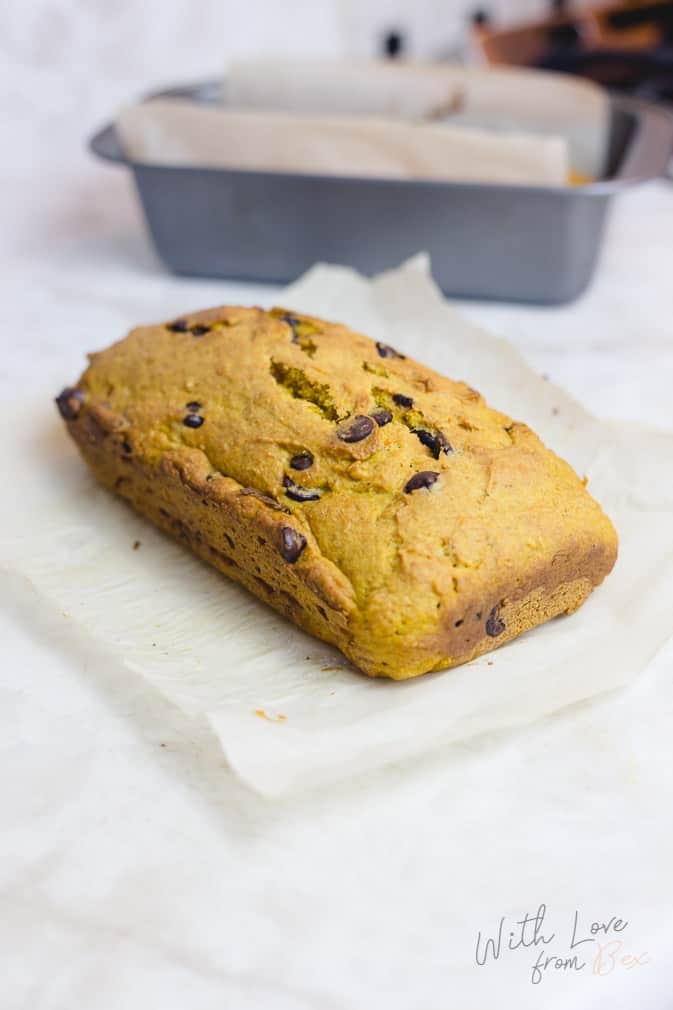 Chocolate Chip Pumpkin Bread