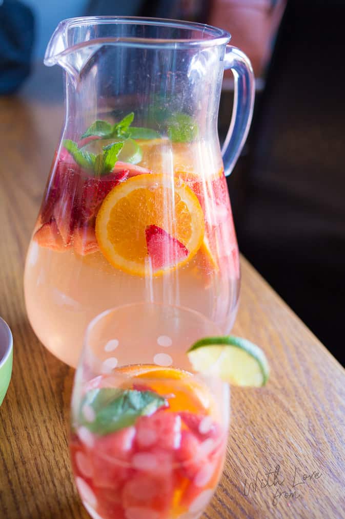 Summer drinks sangria