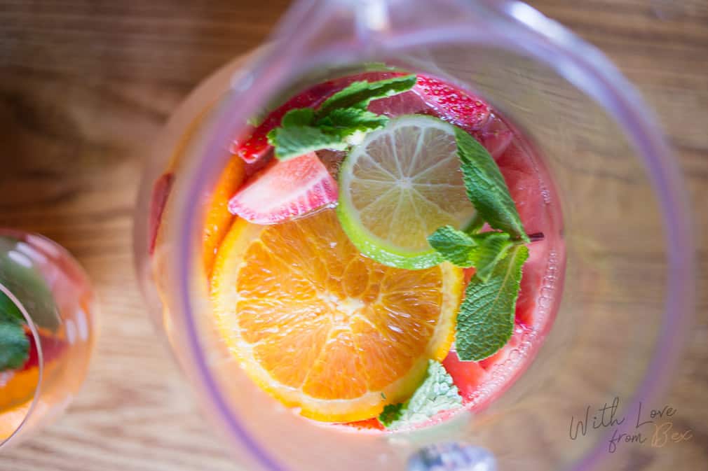 Summer drinks sangria