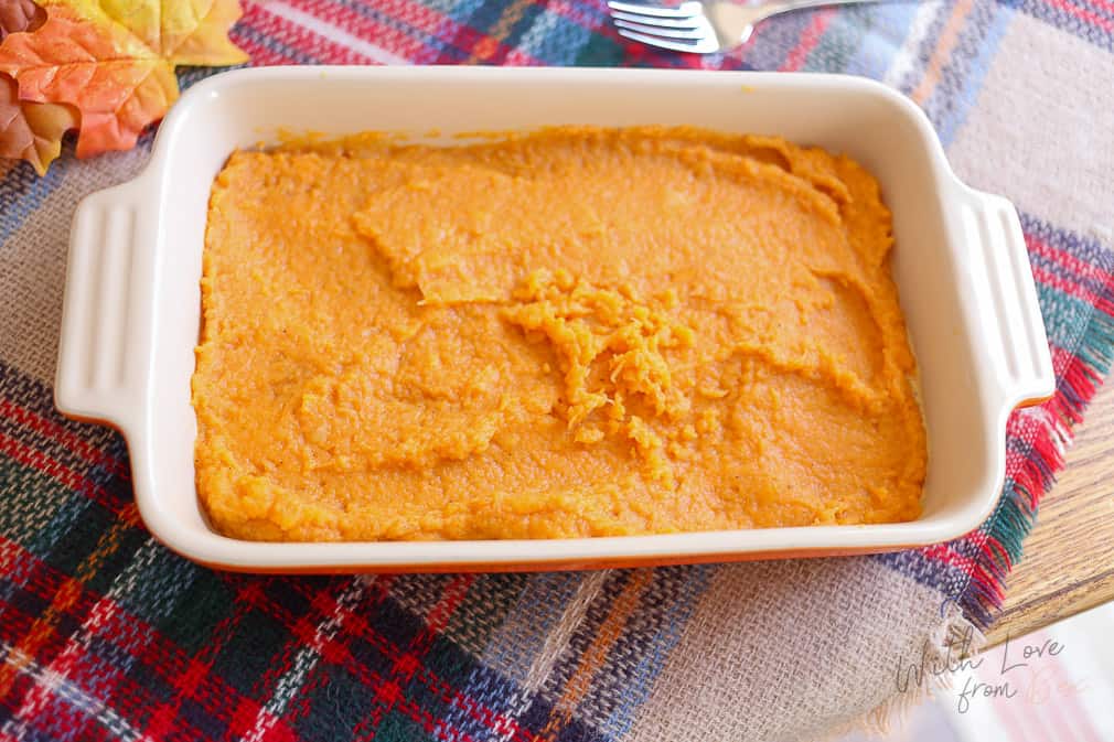 Healthier Sweet Potato Casserole