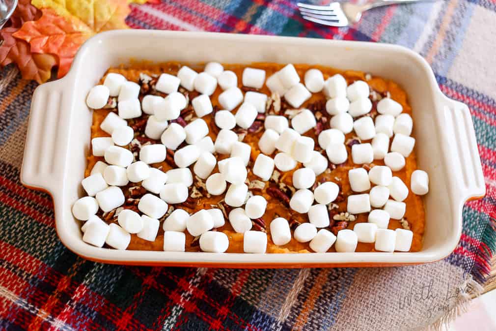 Healthier Sweet Potato Casserole