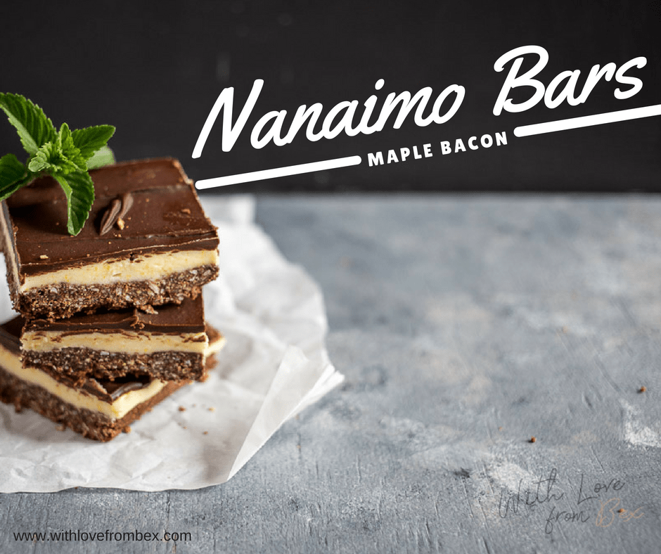 Maple Bacon Nanaimo Bars