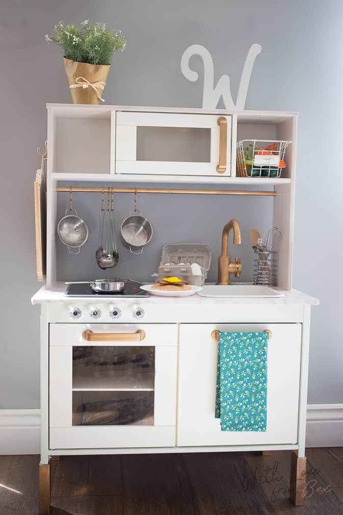 An Easy Ikea Play Kitchen Hack