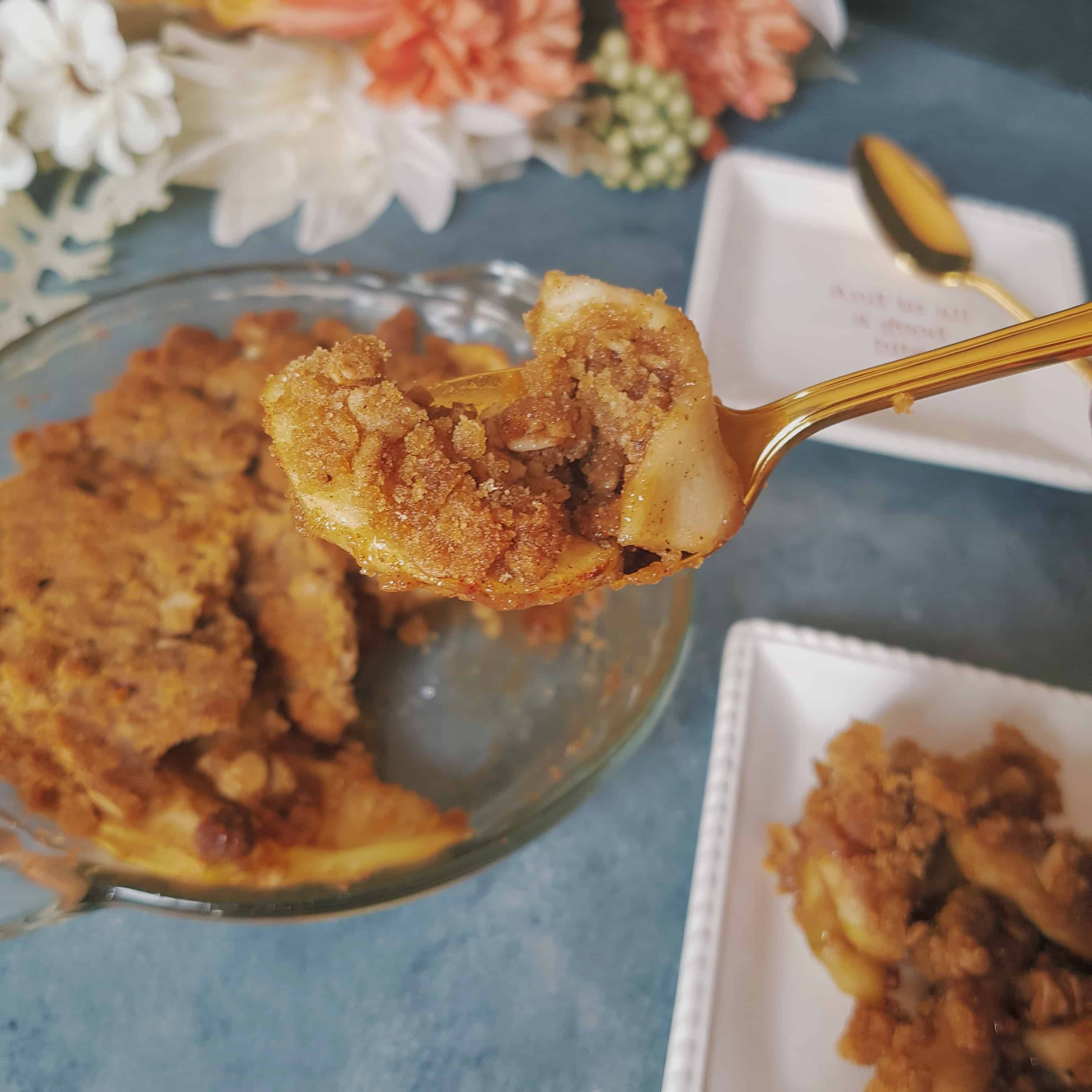 Gluten-Free and Vegan Friendly Apple Crisp