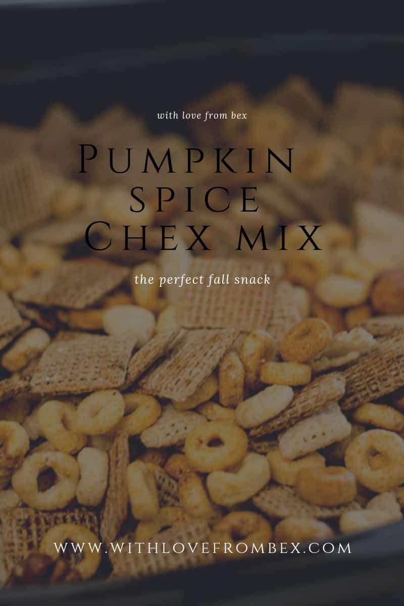Pumpkin Spice Chex Mix