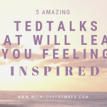 inspirational sunset for TEDTalks