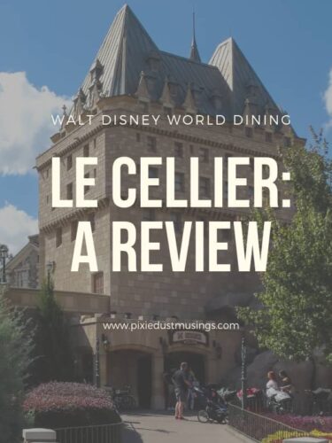 A review of Le Cellier Steakhouse